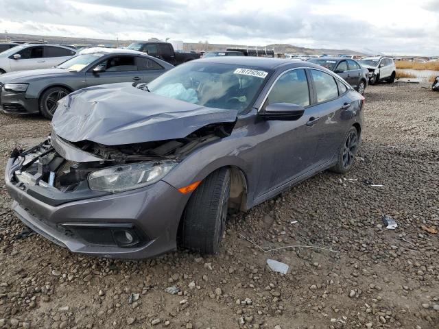 2HGFC2F80KH500315 - 2019 HONDA CIVIC SPORT 灰色 照片 1