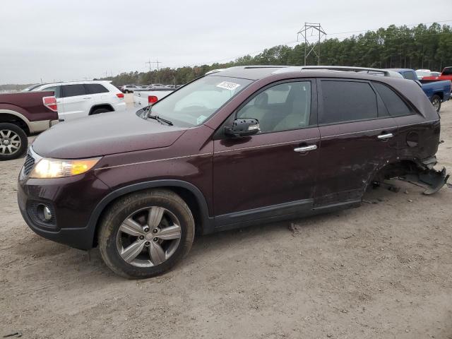 5XYKU3A65CG290767 - 2012 KIA SORENTO EX BURGUNDY photo 1