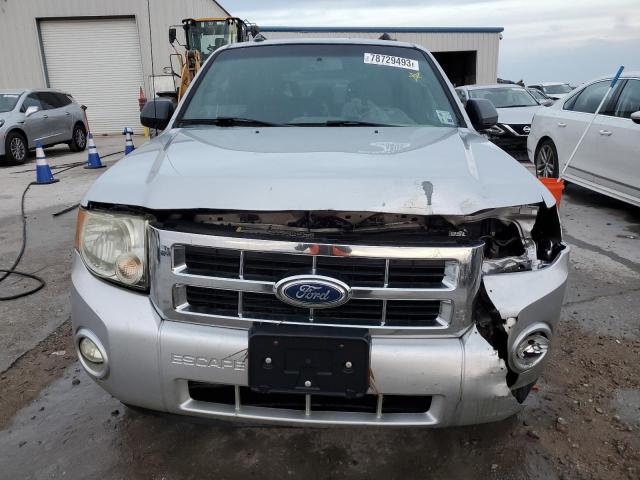 1FMCU0D79AKB31969 - 2010 FORD ESCAPE XLT SILVER photo 5