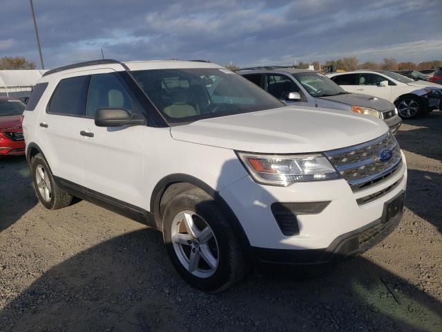 1FM5K7BH9JGA69186 - 2018 FORD EXPLORER WHITE photo 4