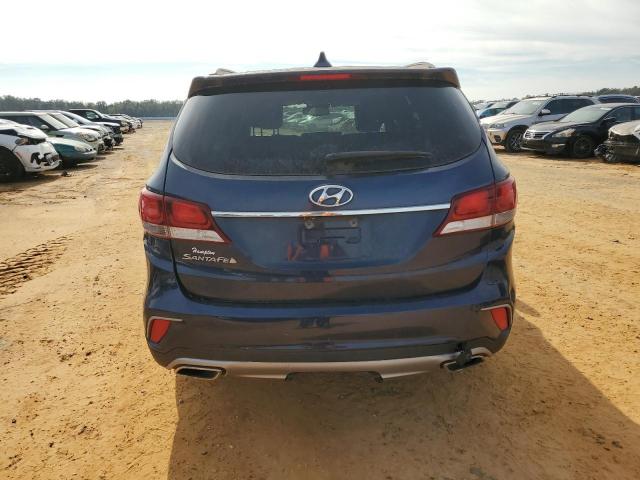 KM8SM4HF4HU183433 - 2017 HYUNDAI SANTA FE SE BLUE photo 6