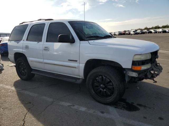 1GNEC13T41R227575 - 2001 CHEVROLET TAHOE C1500 WHITE photo 4