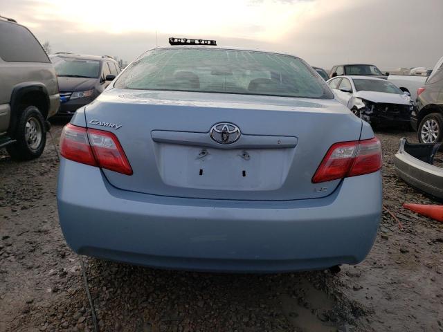 4T1BE46K99U874522 - 2009 TOYOTA CAMRY BASE BLUE photo 6