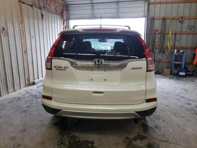 5J6RM4H70GL022880 - 2016 HONDA CR-V EXL WHITE photo 6