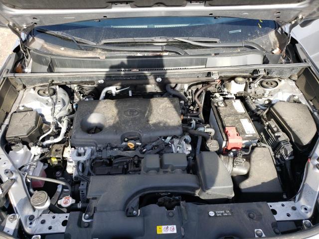 2T3W1RFVXPC231610 - 2023 TOYOTA RAV4 XLE SILVER photo 12