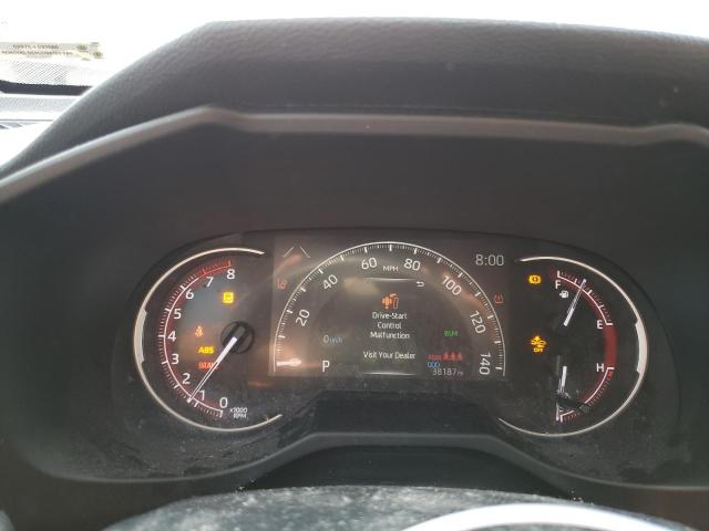 2T3W1RFVXPC231610 - 2023 TOYOTA RAV4 XLE SILVER photo 9