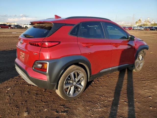 KM8K33A55KU387616 - 2019 HYUNDAI KONA LIMITED RED photo 3