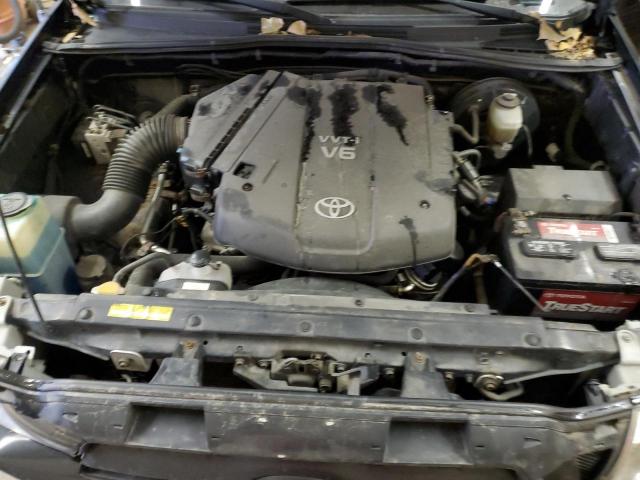 5TEUU42N35Z059752 - 2005 TOYOTA TACOMA ACCESS CAB Қара фото 11