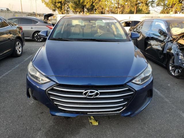 5NPD84LF0HH052020 - 2017 HYUNDAI ELANTRA SE BLUE photo 5