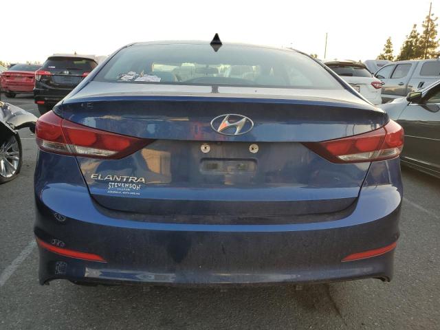 5NPD84LF0HH052020 - 2017 HYUNDAI ELANTRA SE BLUE photo 6