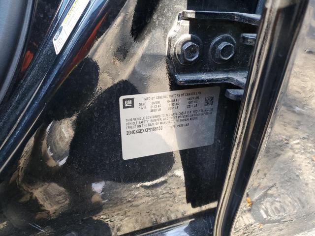 2G4GK5EXXF9188130 - 2015 BUICK REGAL 黑色 照片 12