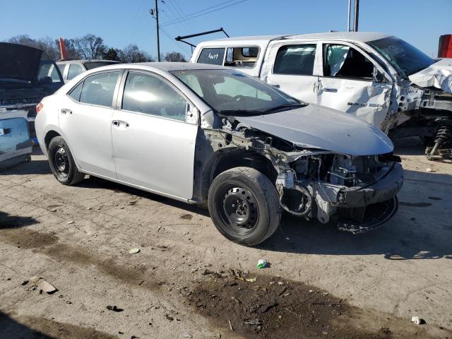 2T1BURHE6EC205496 - 2014 TOYOTA COROLLA L SILVER photo 4