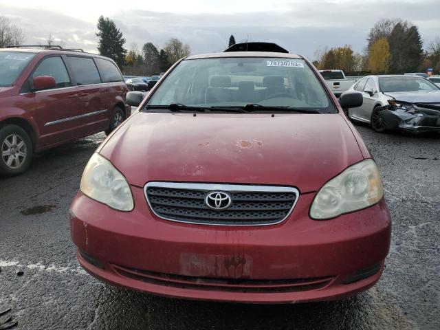 1NXBR32E45Z543338 - 2005 TOYOTA COROLLA CE RED photo 5