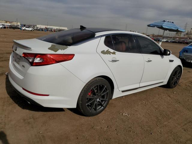 5XXGR4A67DG179088 - 2013 KIA OPTIMA SX WHITE photo 3