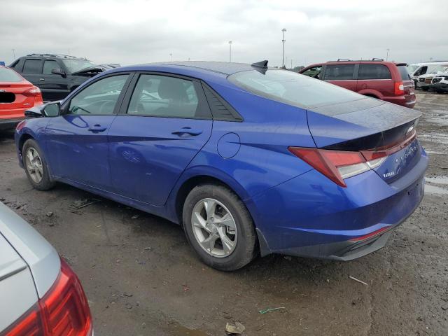 KMHLL4AGXPU581268 - 2023 HYUNDAI ELANTRA SE BLUE photo 2