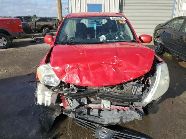 3N1BC13E39L354479 - 2009 NISSAN VERSA S RED photo 5