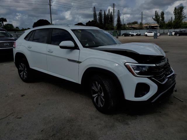 1V2DE2CA0RC204486 - 2024 VOLKSWAGEN ATLAS CROS SE თეთრი ფოტო 4