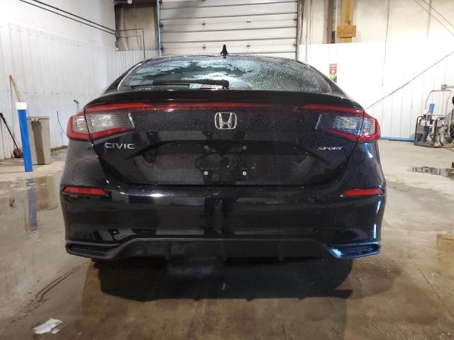 19XFL2H85PE004988 - 2023 HONDA CIVIC SPORT BLACK photo 6