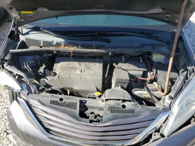 5TDKK3DC7FS631665 - 2015 TOYOTA SIENNA LE GRAY photo 12