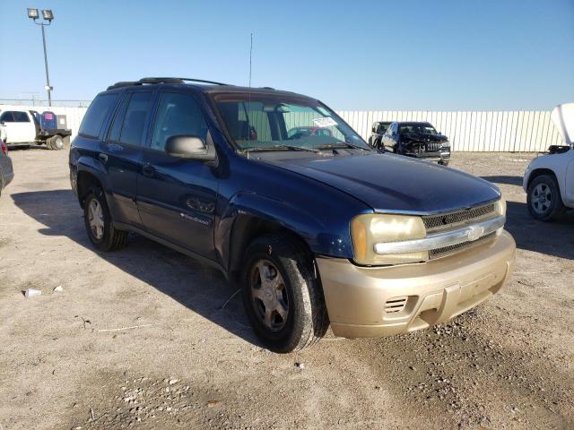 1GNDS13S722184074 - 2002 CHEVROLET TRAILBLAZE BLUE photo 4