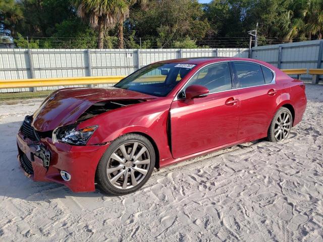 JTHBE1BL3FA002396 - 2015 LEXUS GS 350 RED photo 1