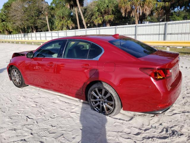 JTHBE1BL3FA002396 - 2015 LEXUS GS 350 RED photo 2