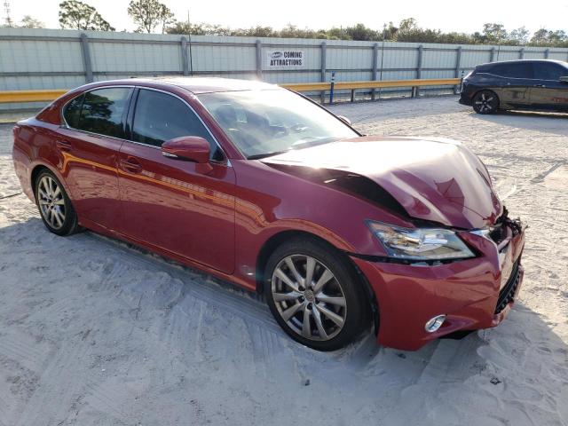 JTHBE1BL3FA002396 - 2015 LEXUS GS 350 RED photo 4