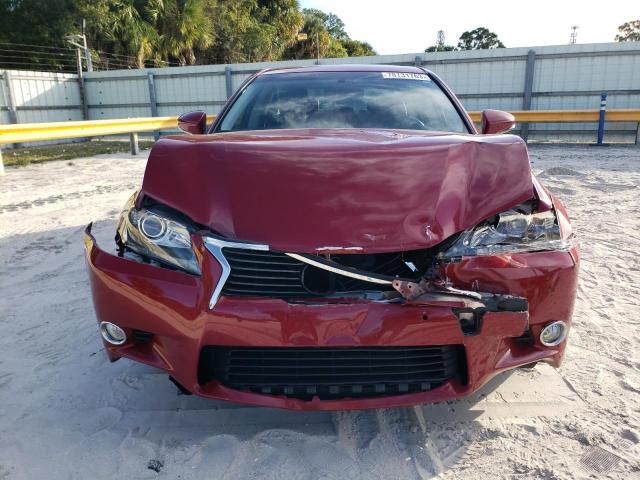 JTHBE1BL3FA002396 - 2015 LEXUS GS 350 RED photo 5