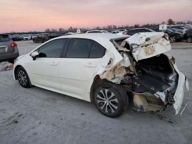 JTDEAMDE1NJ038113 - 2022 TOYOTA COROLLA LE WHITE photo 2