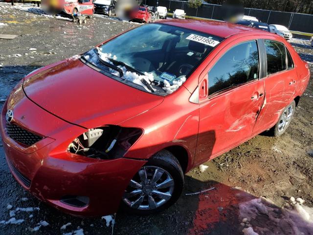 JTDBT4K33A4069175 - 2010 TOYOTA YARIS RED photo 1