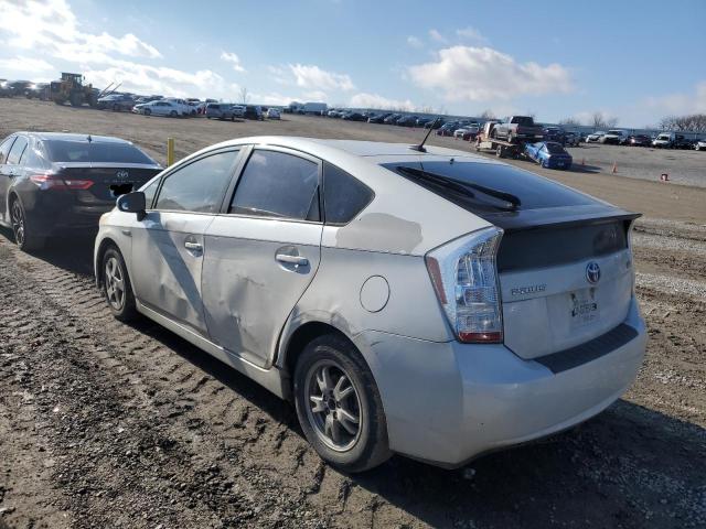 JTDKN3DUXA0044839 - 2010 TOYOTA PRIUS WHITE photo 2