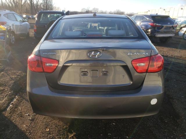 KMHDU46D48U325824 - 2008 HYUNDAI ELANTRA GLS GRAY photo 6