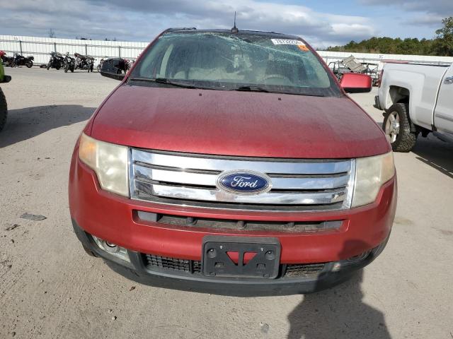 2FMDK4JC0ABA03911 - 2010 FORD EDGE SEL RED photo 5