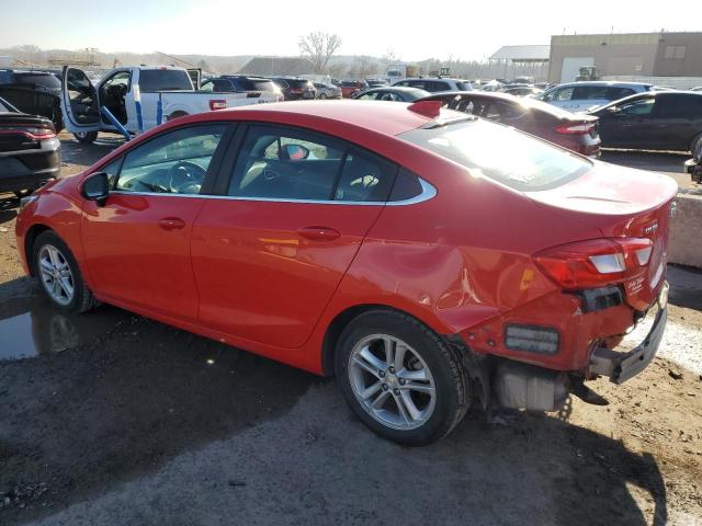 1G1BE5SM8H7238228 - 2017 CHEVROLET CRUZE LT RED photo 2