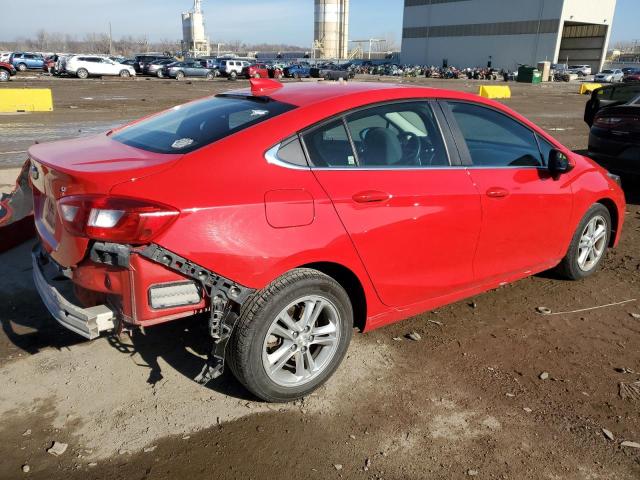 1G1BE5SM8H7238228 - 2017 CHEVROLET CRUZE LT RED photo 3