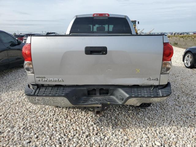 5TFBV54178X080314 - 2008 TOYOTA TUNDRA DOUBLE CAB SILVER photo 6