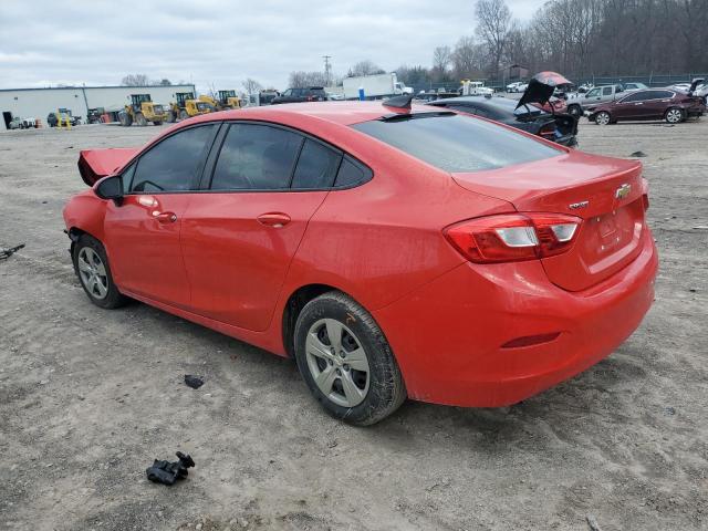 1G1BC5SM6H7240839 - 2017 CHEVROLET CRUZE LS RED photo 2