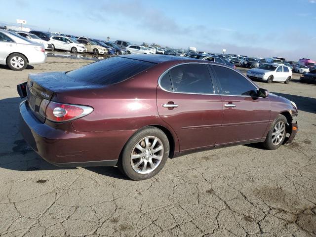 JTHBA30G145035710 - 2004 LEXUS ES 330 BURGUNDY photo 3