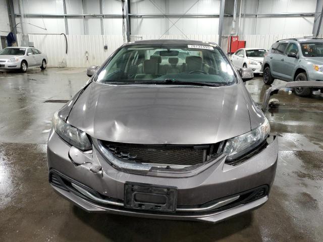 19XFB2F51DE049742 - 2013 HONDA CIVIC LX SILVER photo 5