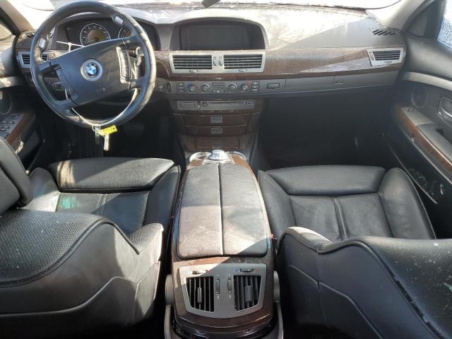 WBAGN63555DS60529 - 2005 BMW 745 LI CHARCOAL photo 8