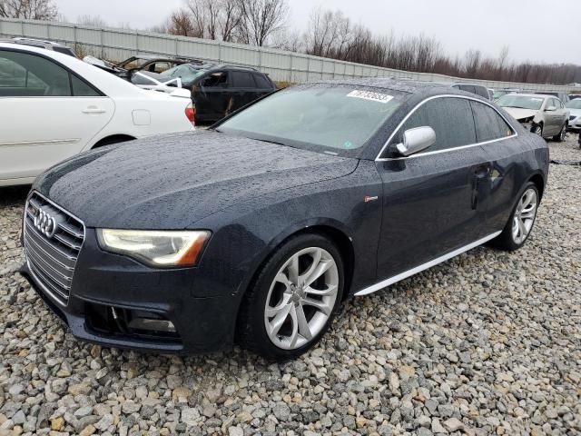 WAUCGAFR5DA033061 - 2013 AUDI S5 PREMIUM PLUS ლურჯი ფოტო 1
