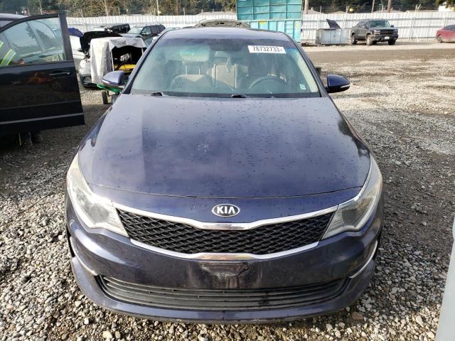 5XXGT4L35JG181177 - 2018 KIA OPTIMA LX BLUE photo 5