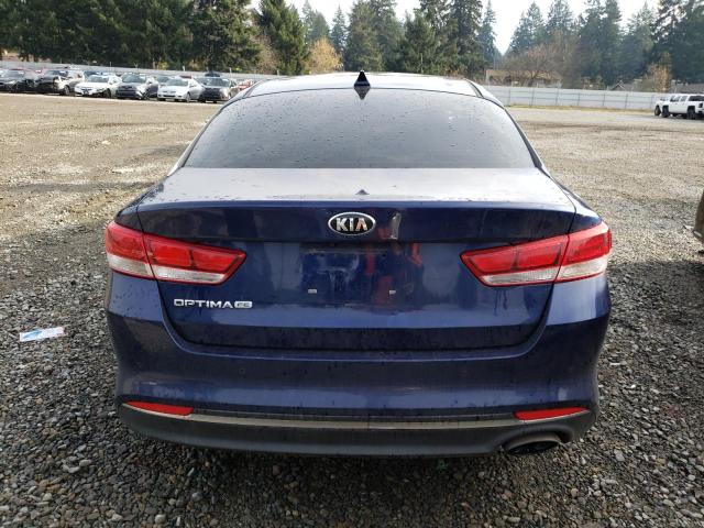 5XXGT4L35JG181177 - 2018 KIA OPTIMA LX BLUE photo 6