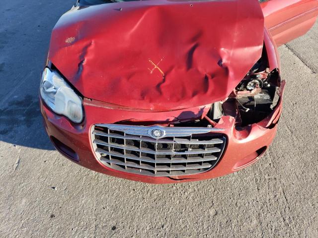 1C3EL45X04N368668 - 2004 CHRYSLER SEBRING LX RED photo 11