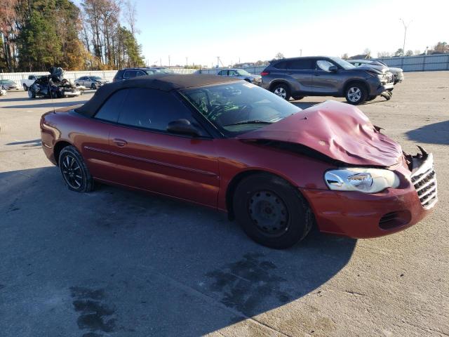 1C3EL45X04N368668 - 2004 CHRYSLER SEBRING LX RED photo 4