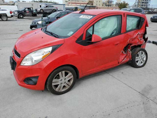 KL8CA6S96FC800942 - 2015 CHEVROLET SPARK LS RED photo 1