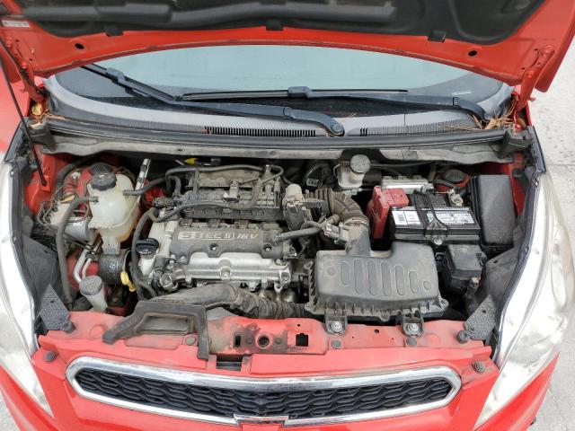 KL8CA6S96FC800942 - 2015 CHEVROLET SPARK LS RED photo 11