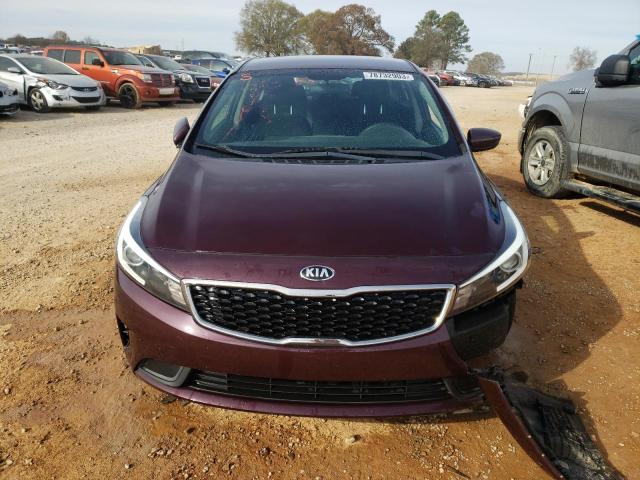 3KPFK4A74HE082907 - 2017 KIA FORTE LX PURPLE photo 5