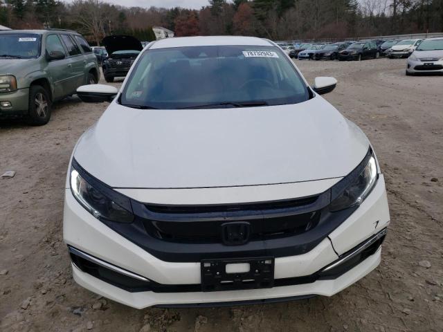 2HGFC2F61MH540842 - 2021 HONDA CIVIC LX WHITE photo 5