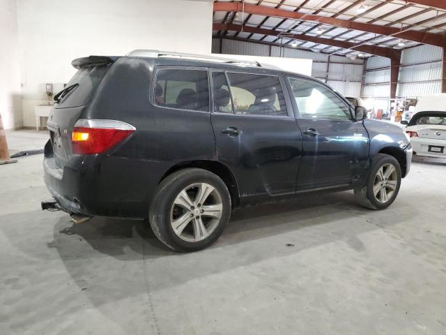 JTEES43A882034730 - 2008 TOYOTA HIGHLANDER SPORT BLACK photo 3